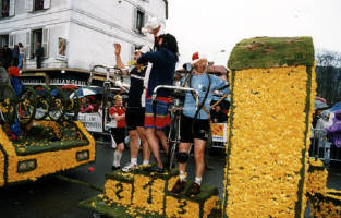 Arriv�e d'une �tape